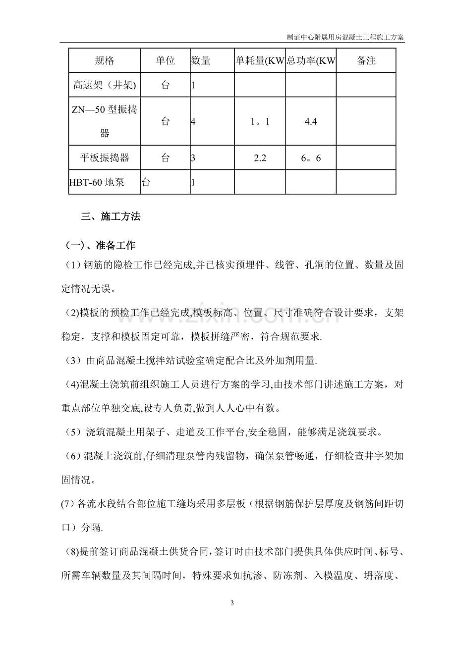 混凝土工程施工方案[1].doc_第3页