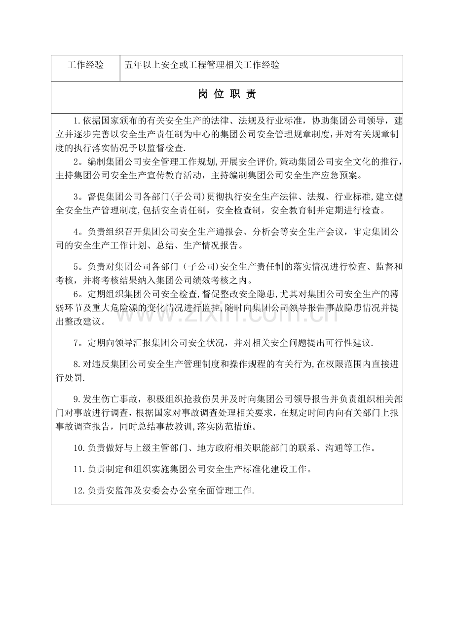 安全生产监督管理部部门职责.docx_第3页