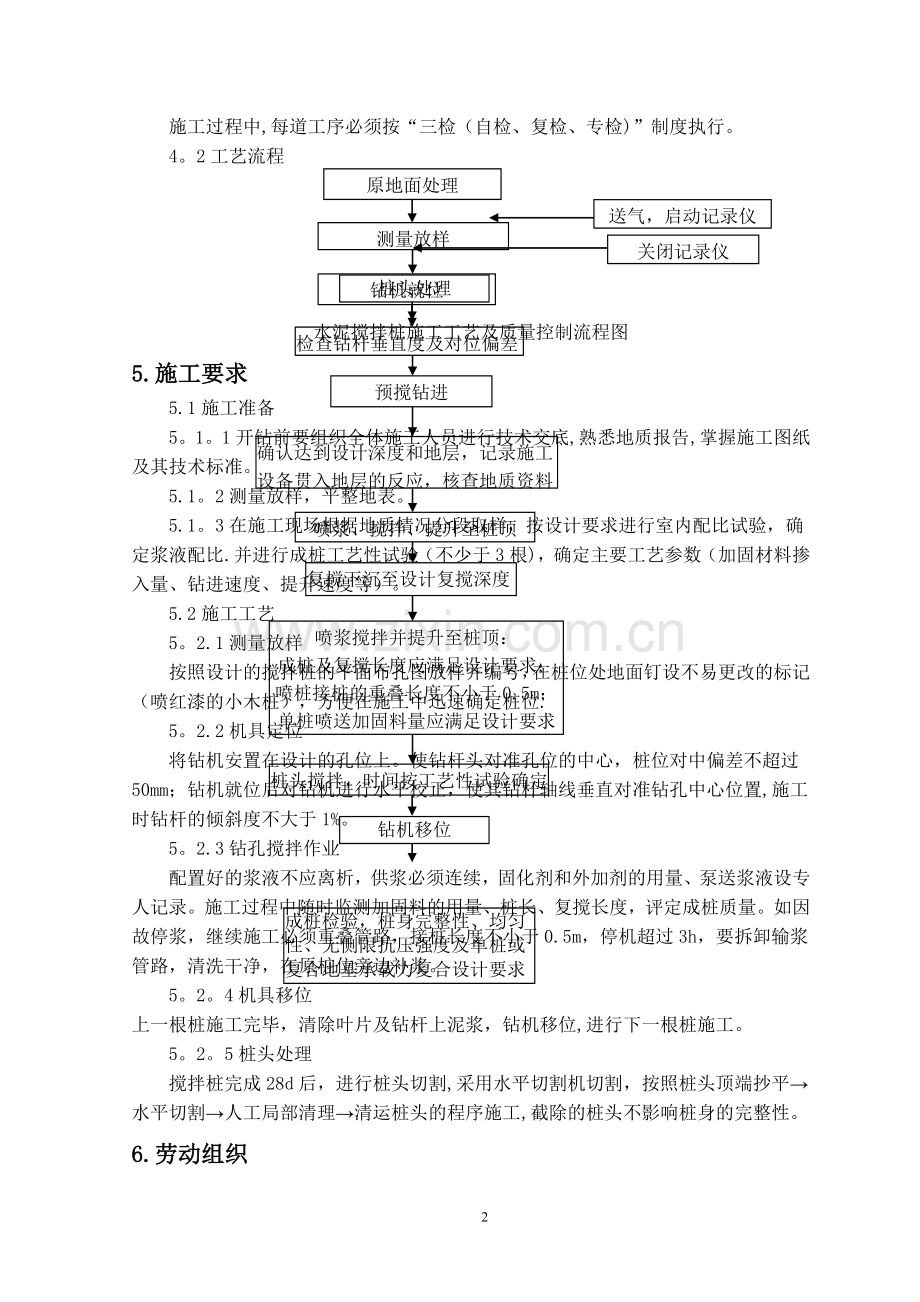 水泥搅拌桩作业指导书.doc_第2页