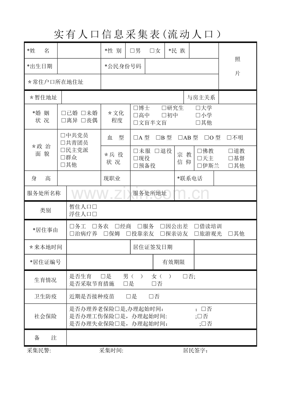 实有人口信息采集表.doc_第1页