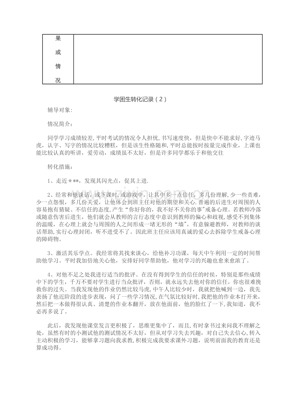 学困生转化情况记录表.doc_第2页