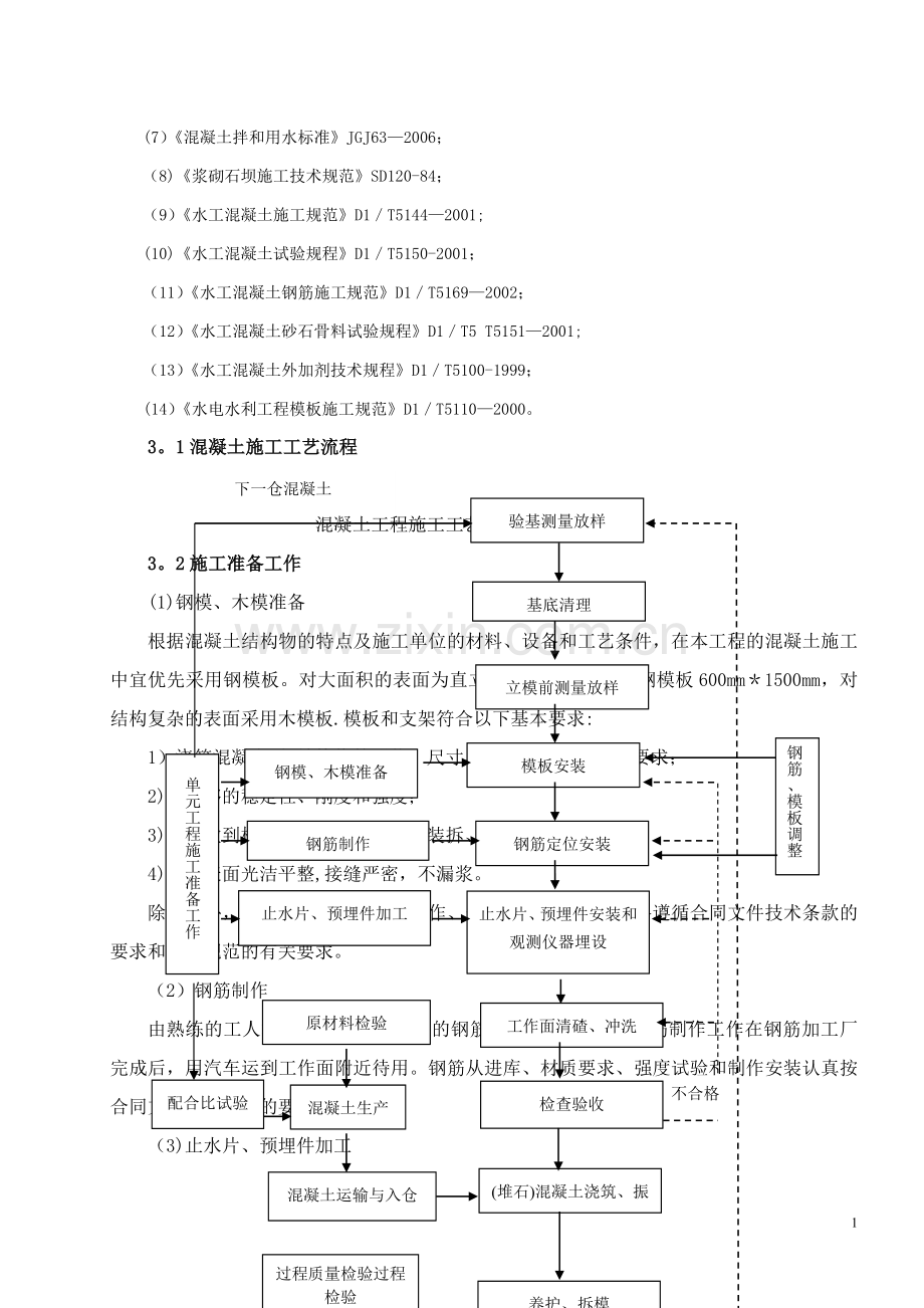 三道沟埋石混凝土浇筑施工专项方案.doc_第2页