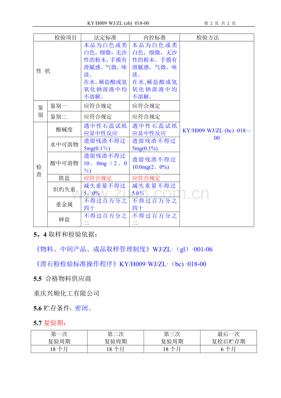 滑石粉质量标准.doc_第2页