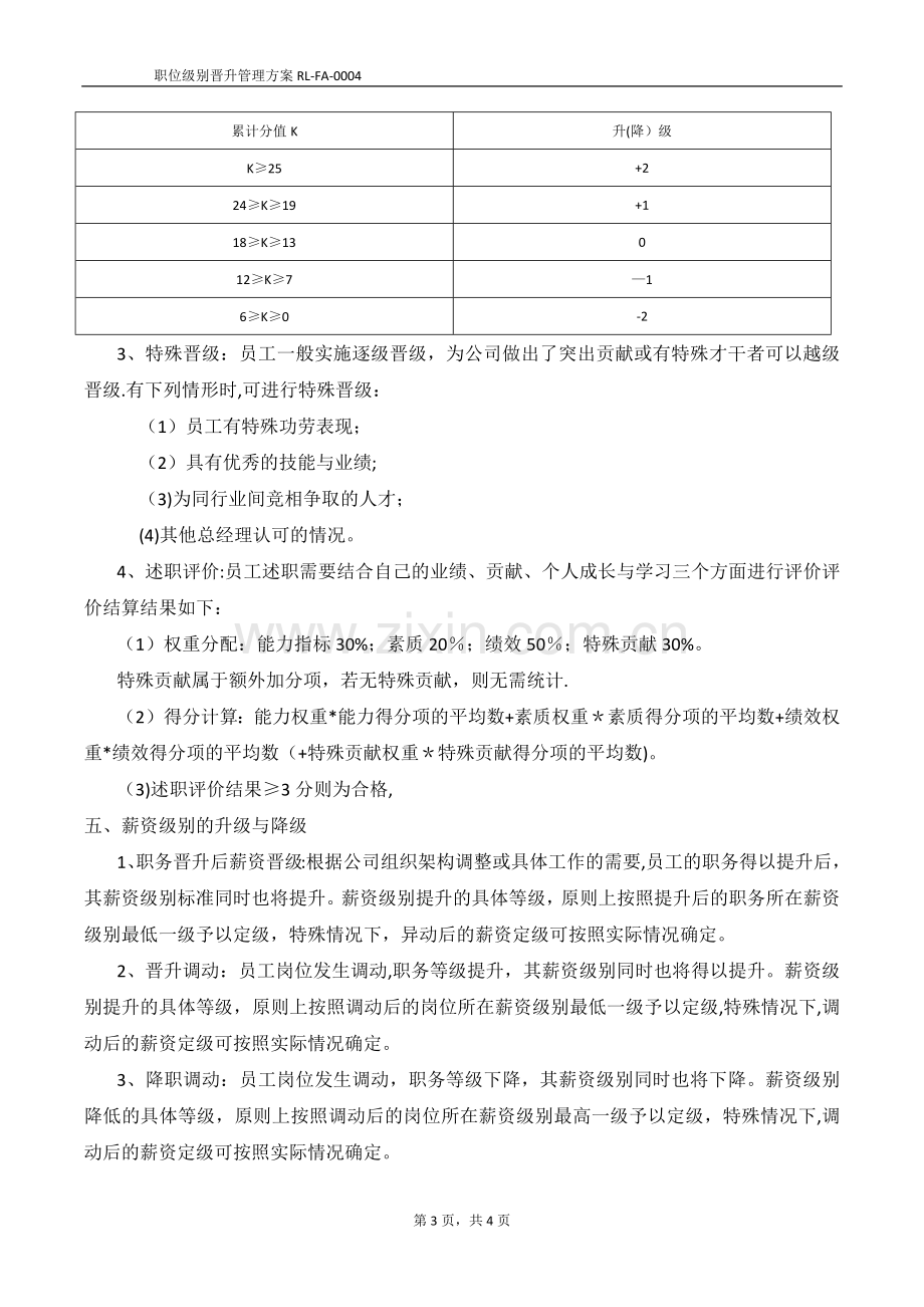 职位级别晋升管理方案.doc_第3页