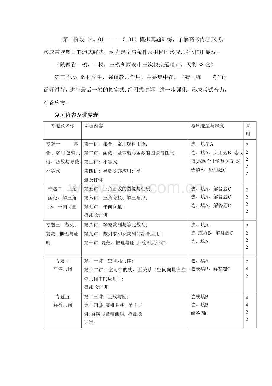 艺考数学复习计划.doc_第2页