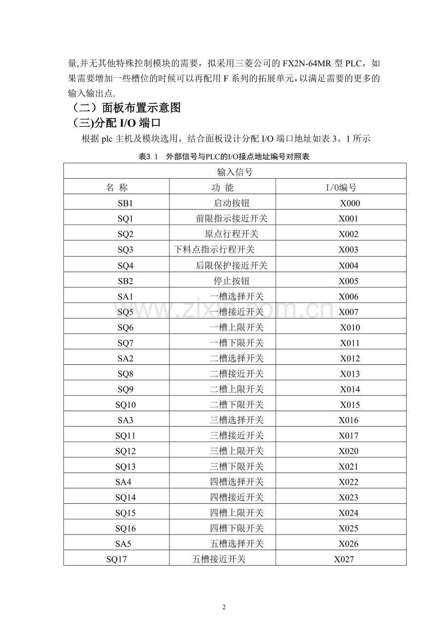 电镀车间专用行车PLC控制系统设计.doc_第3页