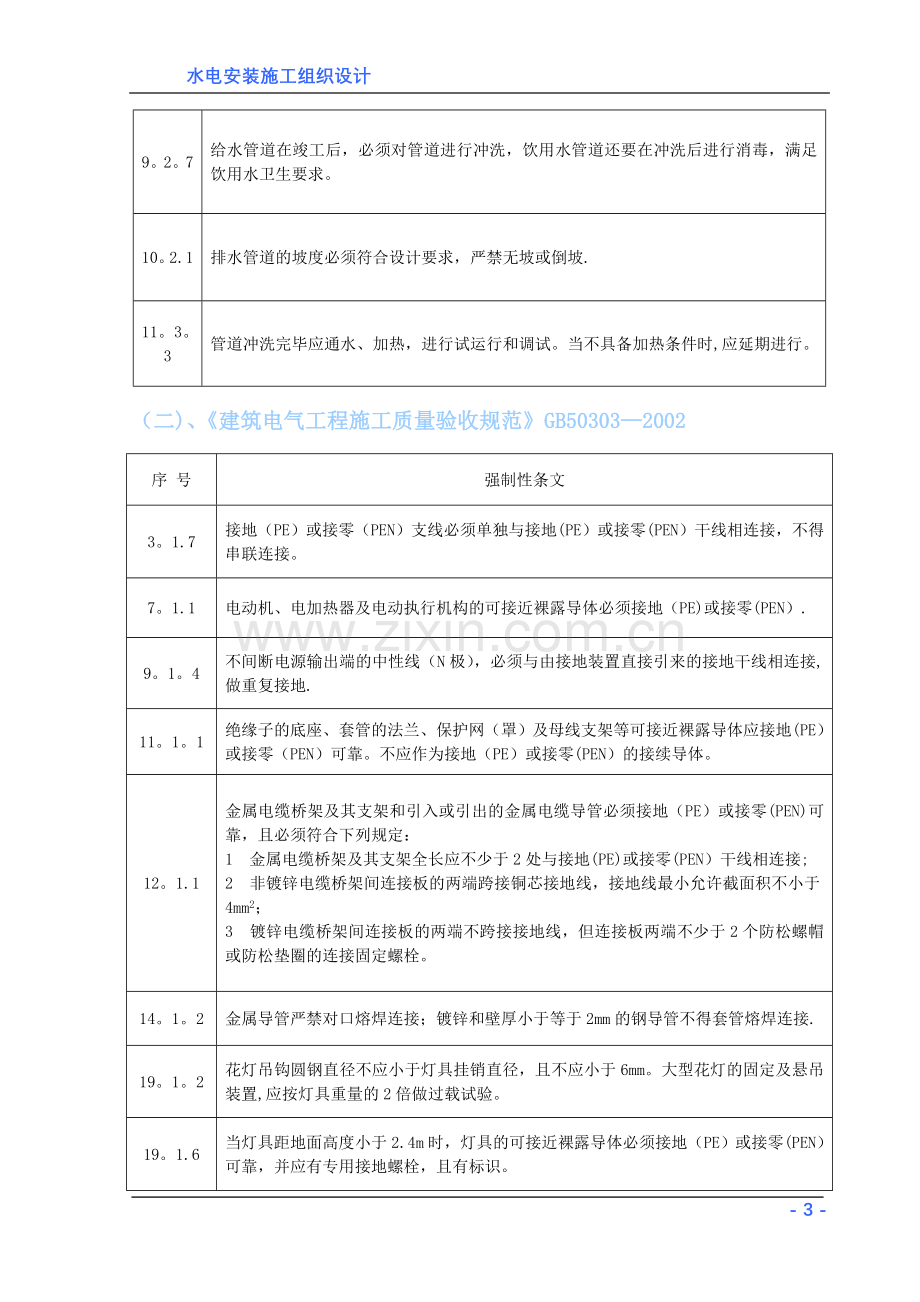 楼机电安装工程施工组织设计.doc_第3页