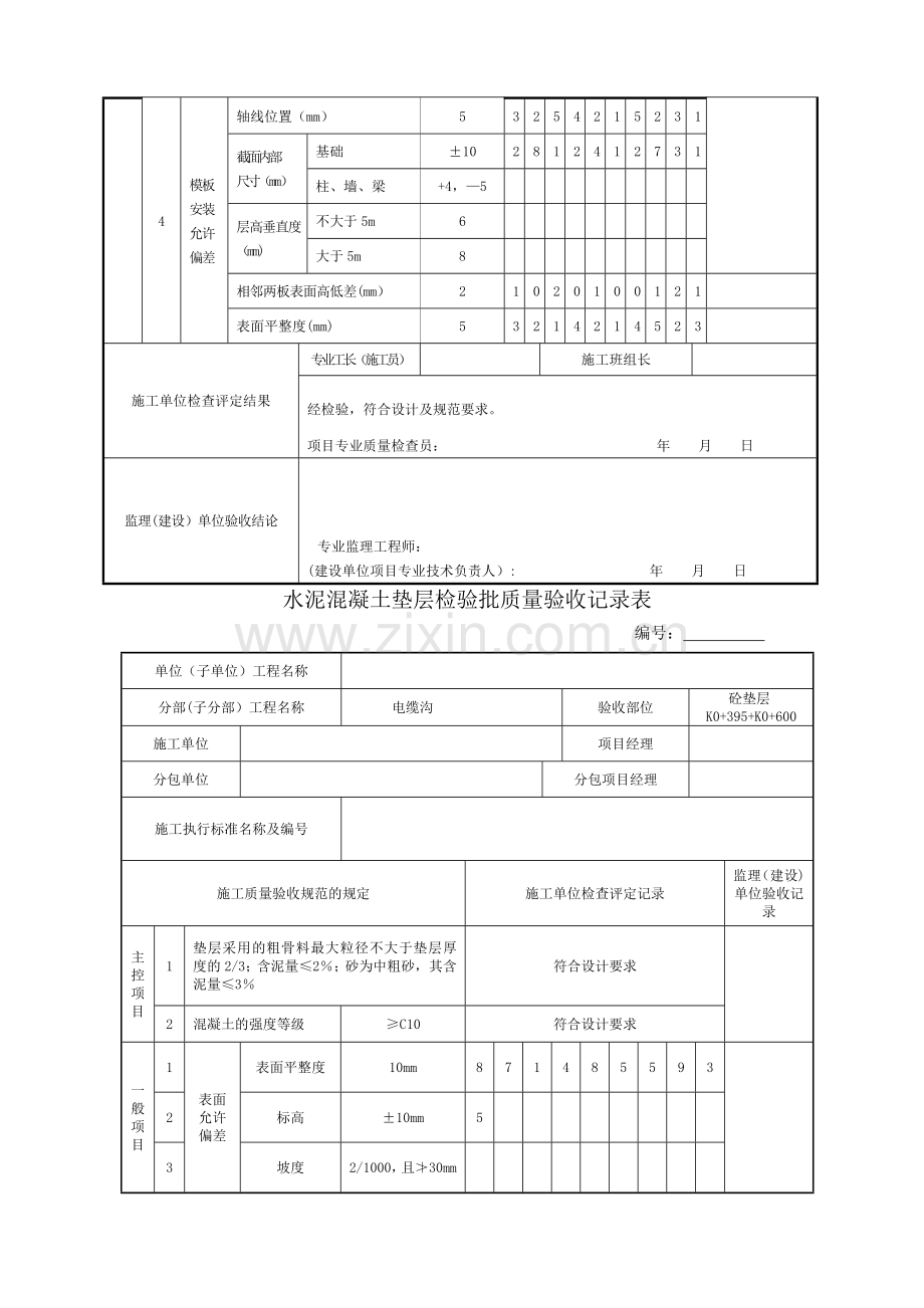 电缆沟检验批.doc_第3页