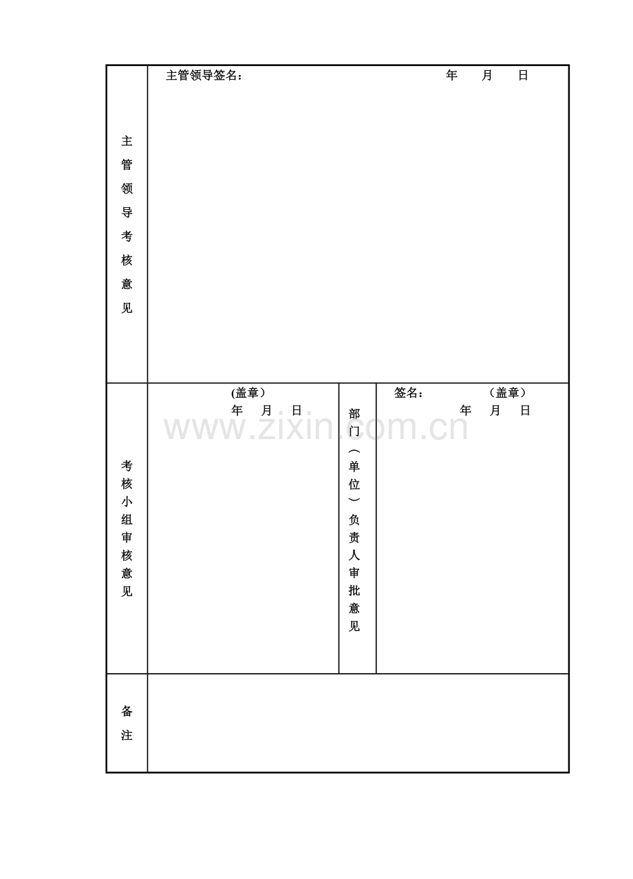 年度事业单位工作人员年度考核登记表范文.doc_第2页