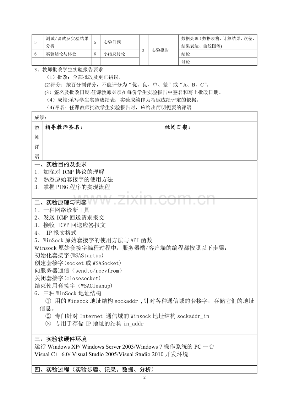 计算机网络实验之Ping程序的设计与实现.doc_第2页