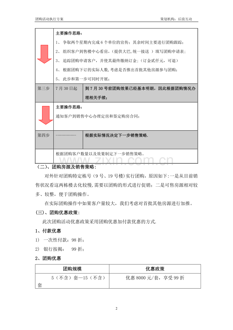 房地产团购活动执行方案94135.doc_第2页