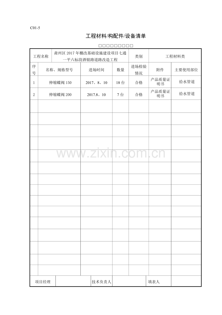 工程材料构配件设备清单.doc_第2页