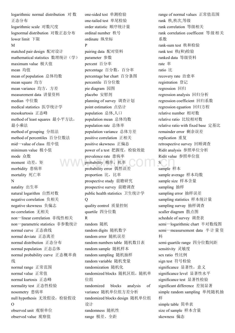 统计学名词中英文对照.doc_第2页