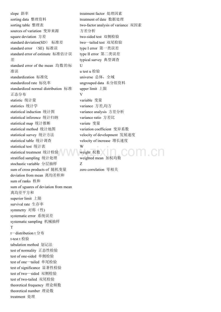 统计学名词中英文对照.doc_第3页