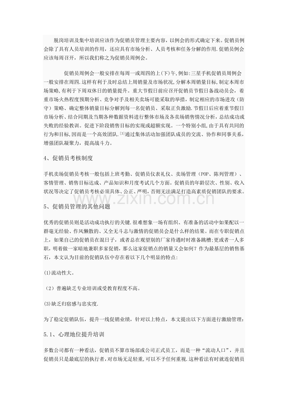 手机卖场促销员团队管理策略分析.doc_第3页