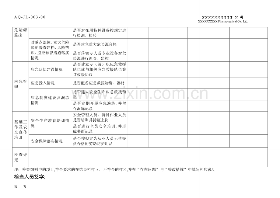 安全生产自纠自查表.doc_第2页