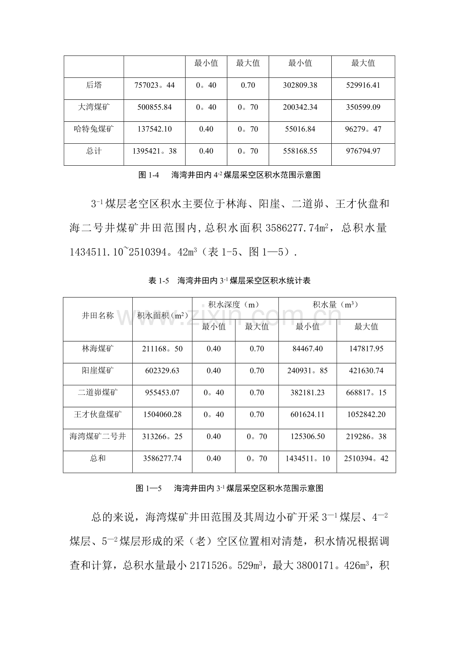 矿井采空区防治水方案及安全技术措施.doc_第3页