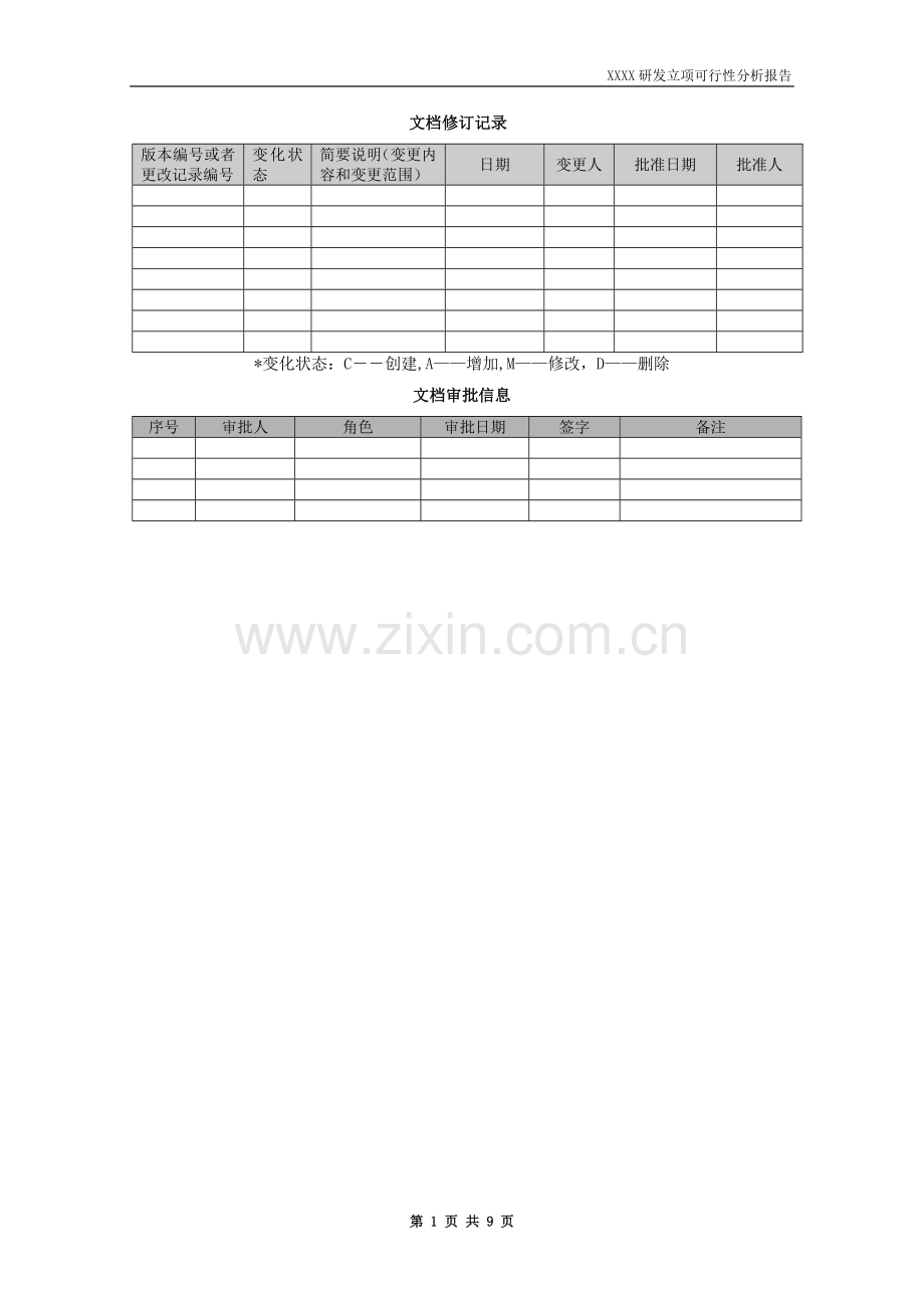 研发项目可行性分析报告模板.docx_第2页