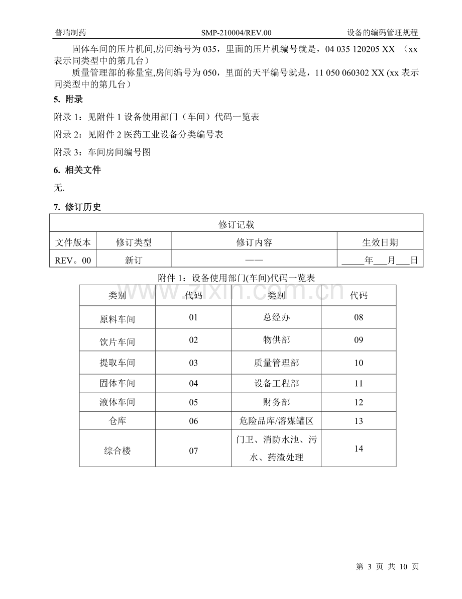 设备编码管理规程.doc_第3页