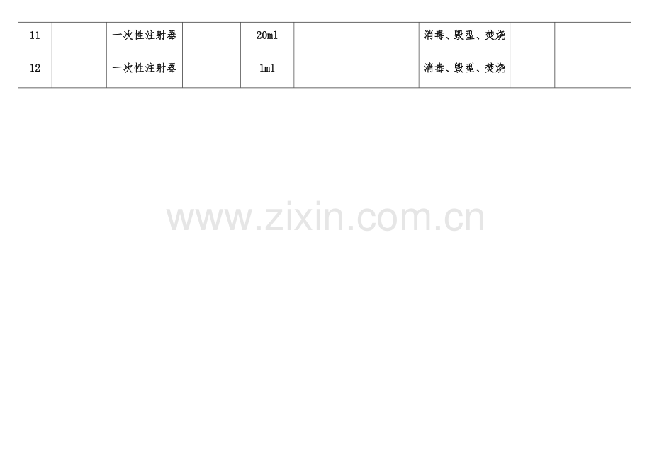 一次性使用医疗器械销毁记录.docx_第2页