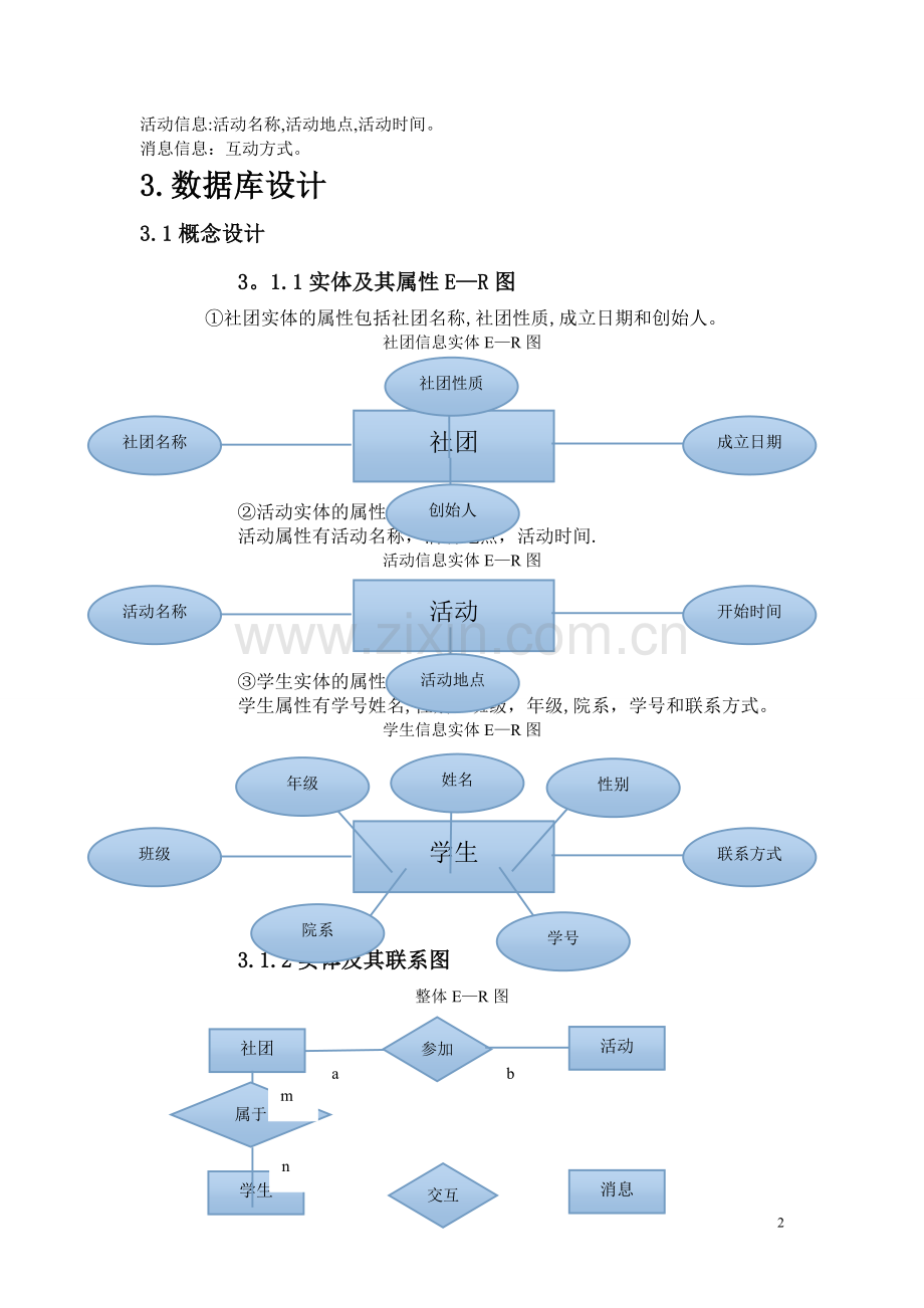 数据库课程设计--社团管理系统.doc_第3页