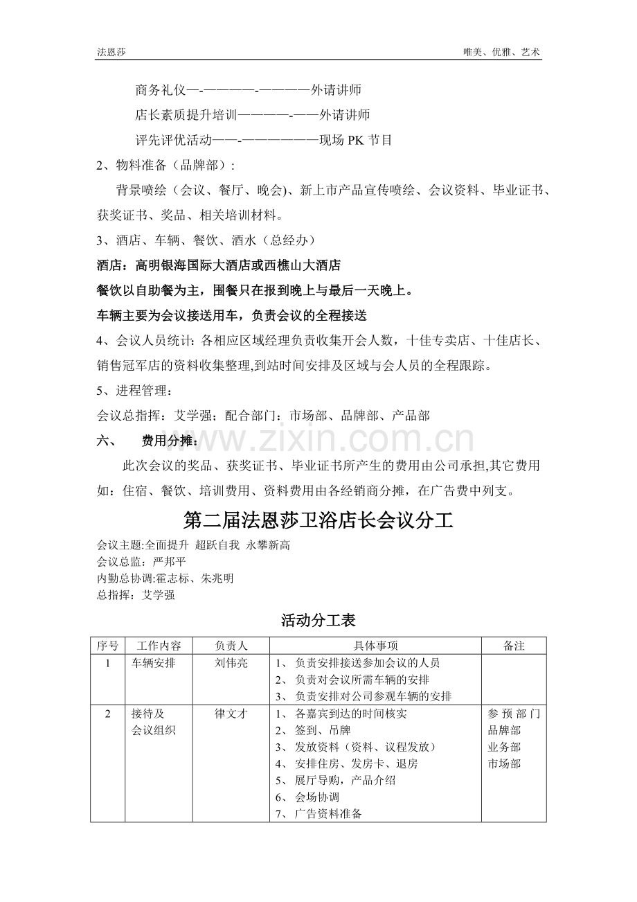 第二届法恩莎卫浴店长会议方案.doc_第2页