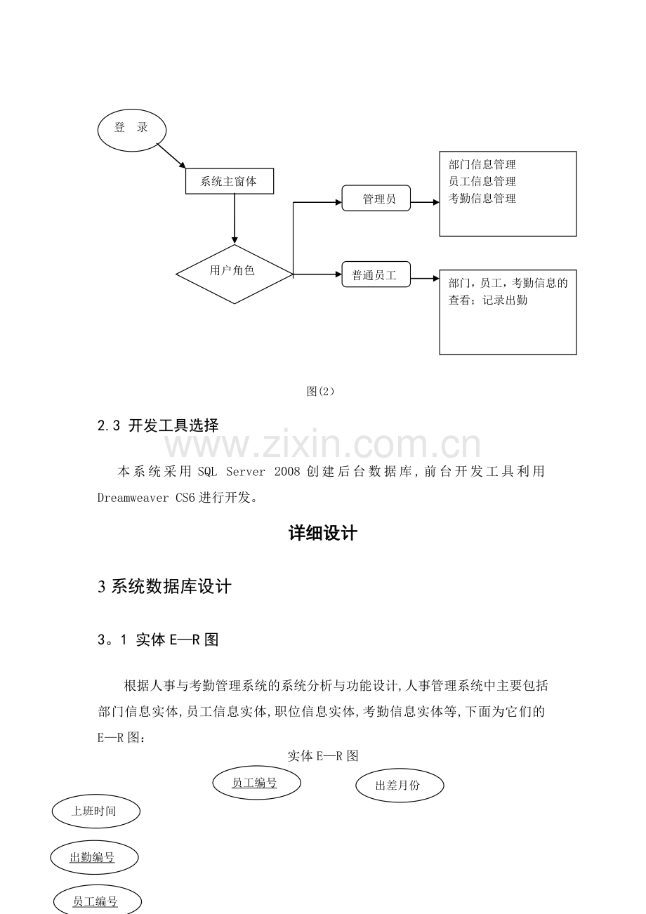 人事与考勤管理系统.doc_第3页