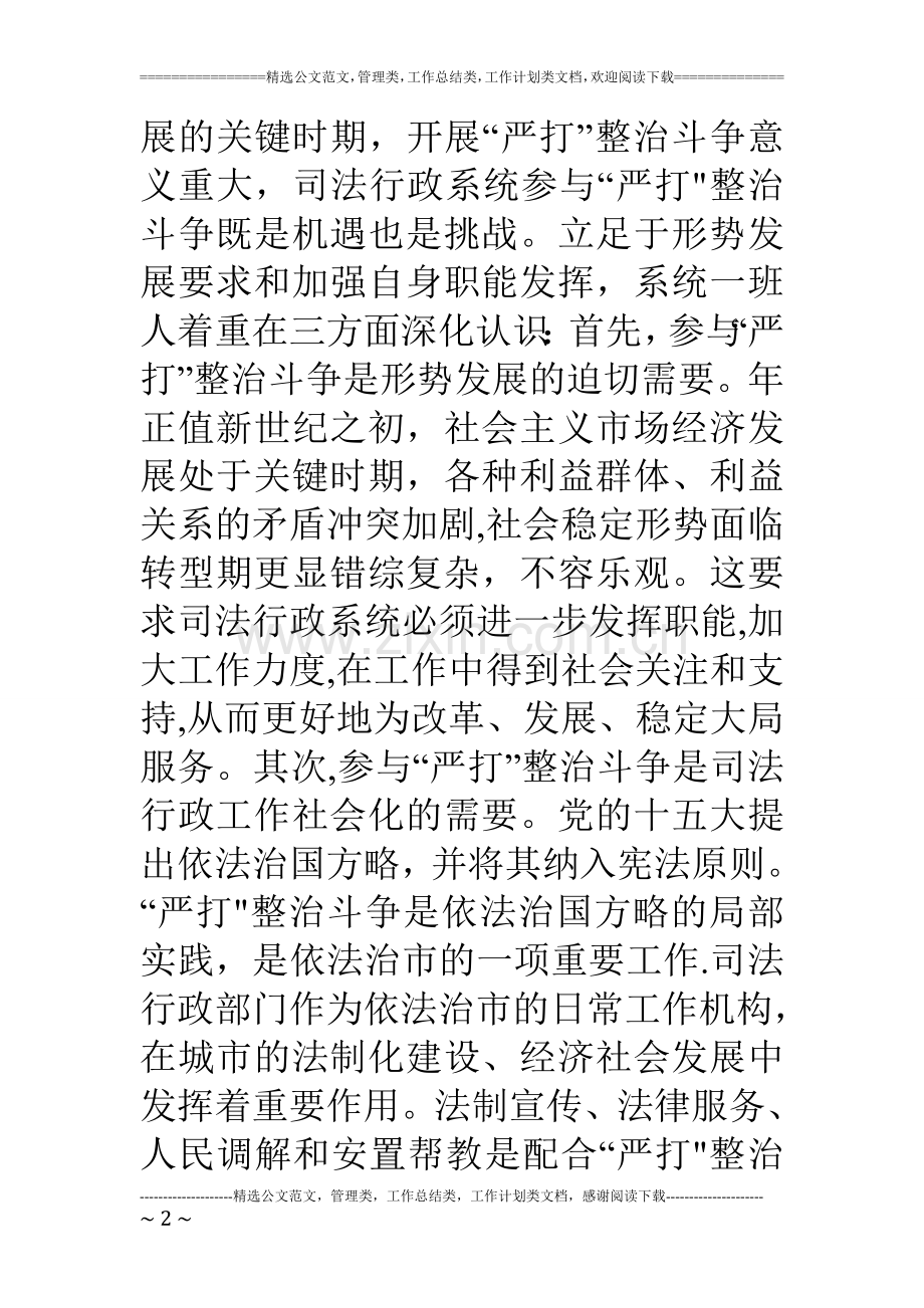 严打整治斗争工作总结.doc_第2页