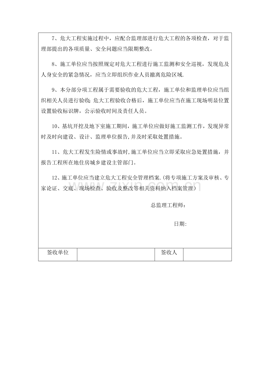 监理部危大工程安全技术交底(深基坑).doc_第2页