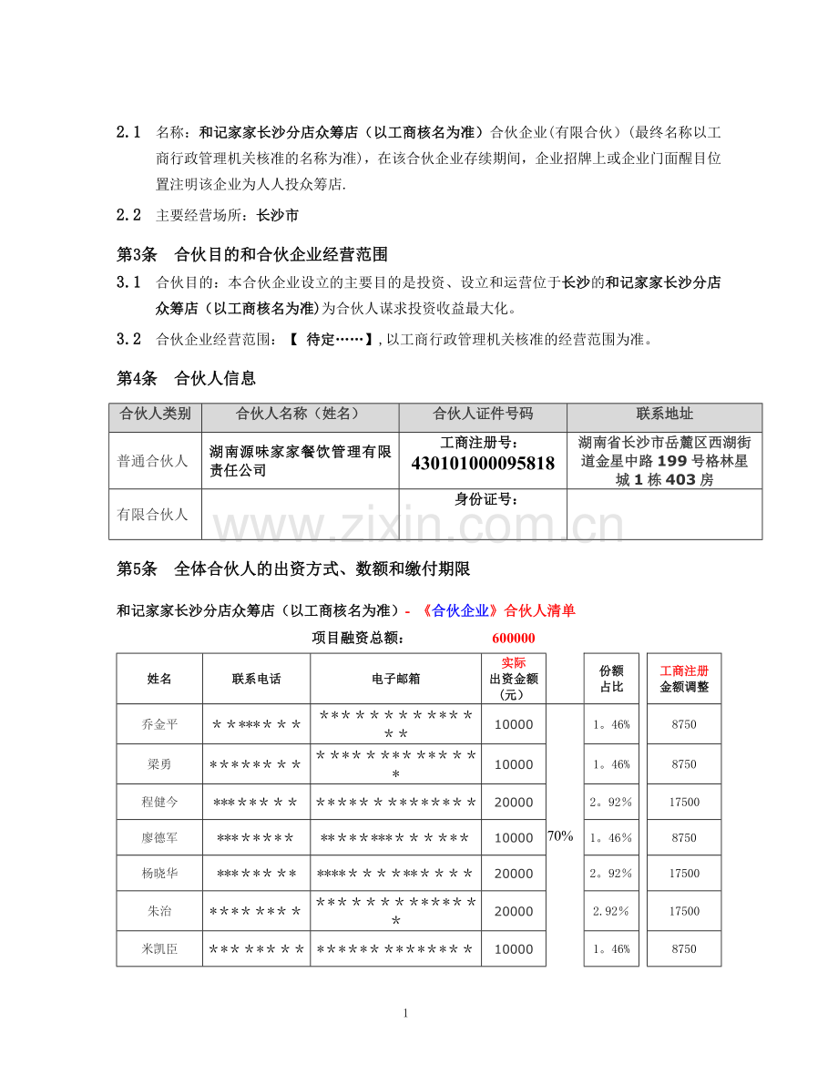 某某企业众筹计划协议书.doc_第2页