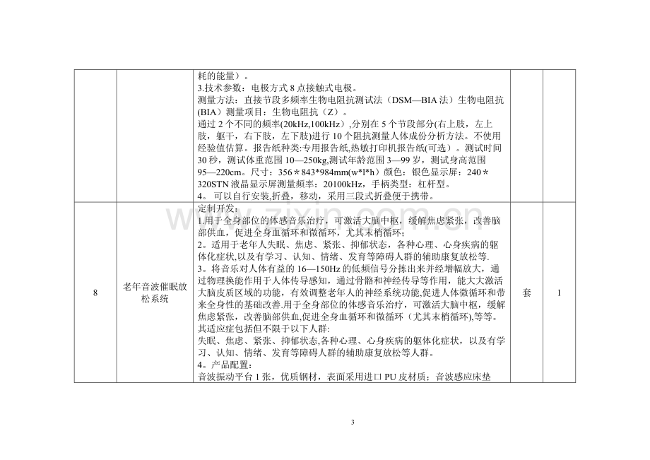 老年服务与管理专业智慧养老与健康管理实训室.doc_第3页