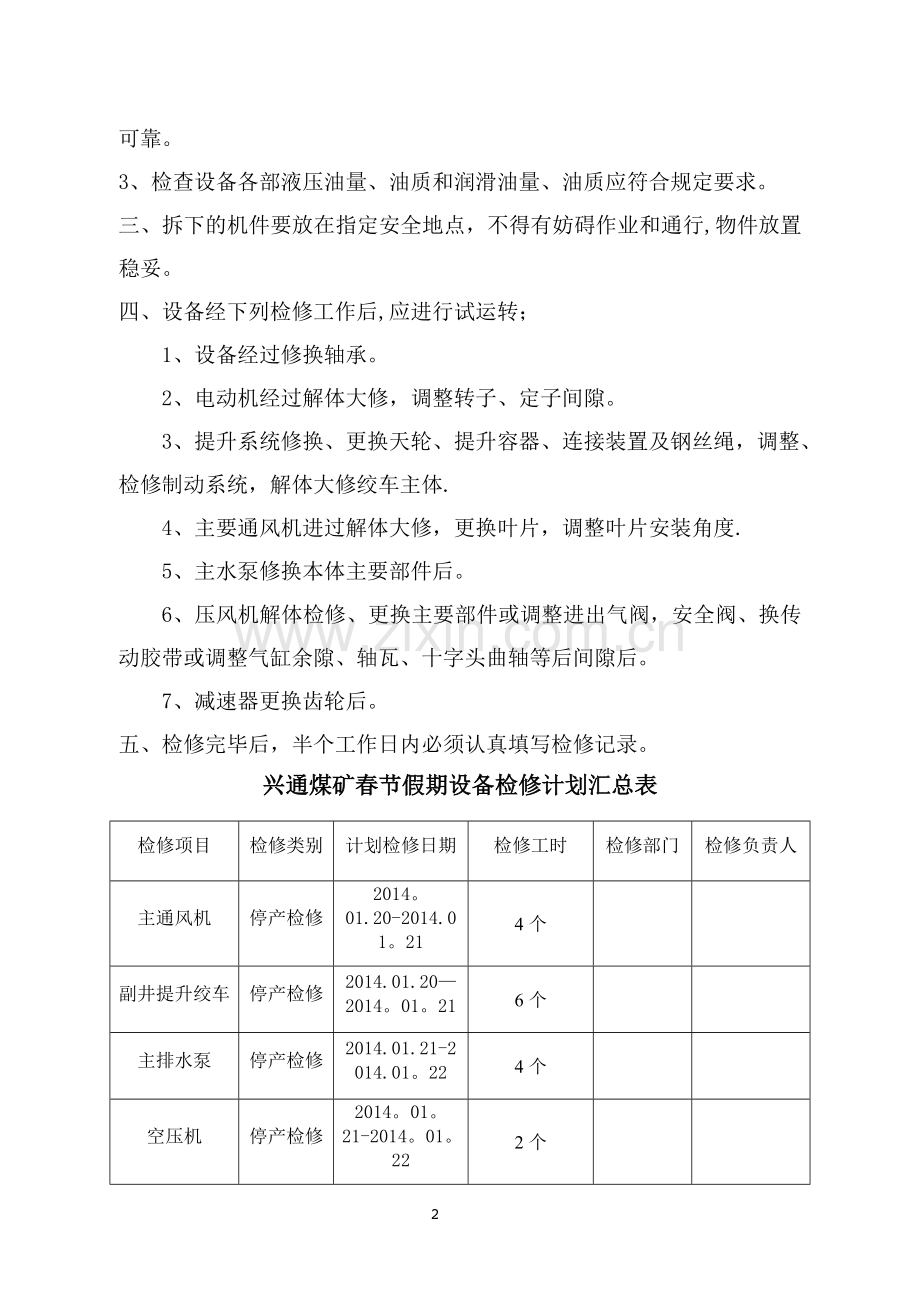 春节假期设备检修计划.doc_第3页