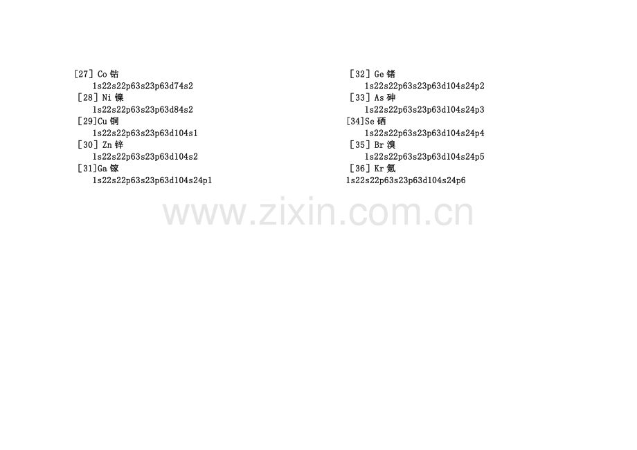 电子排布式与轨道表示式.doc_第2页