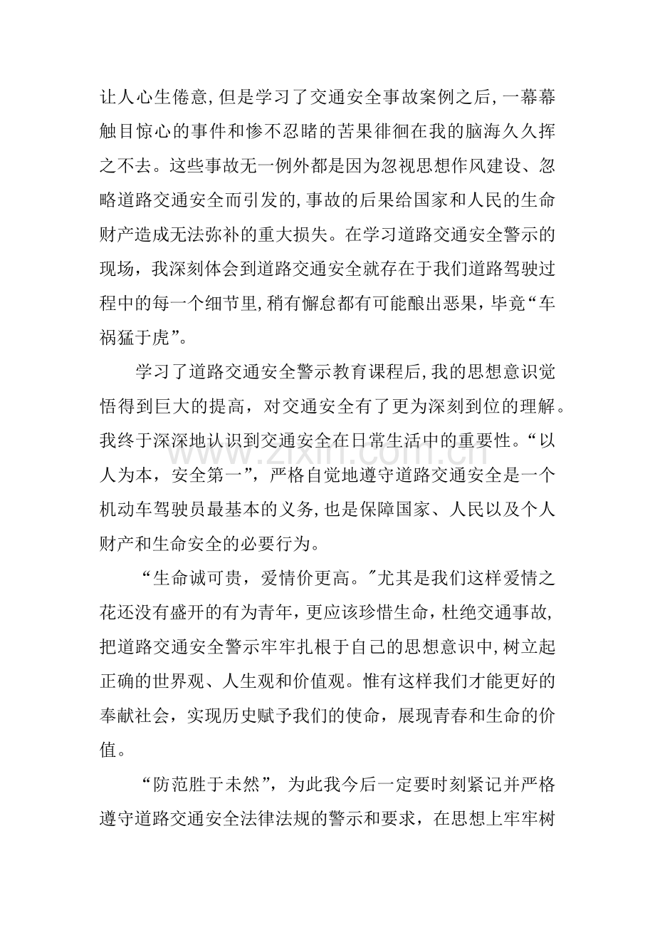 交通安全警示教育学习心得体会.docx_第3页