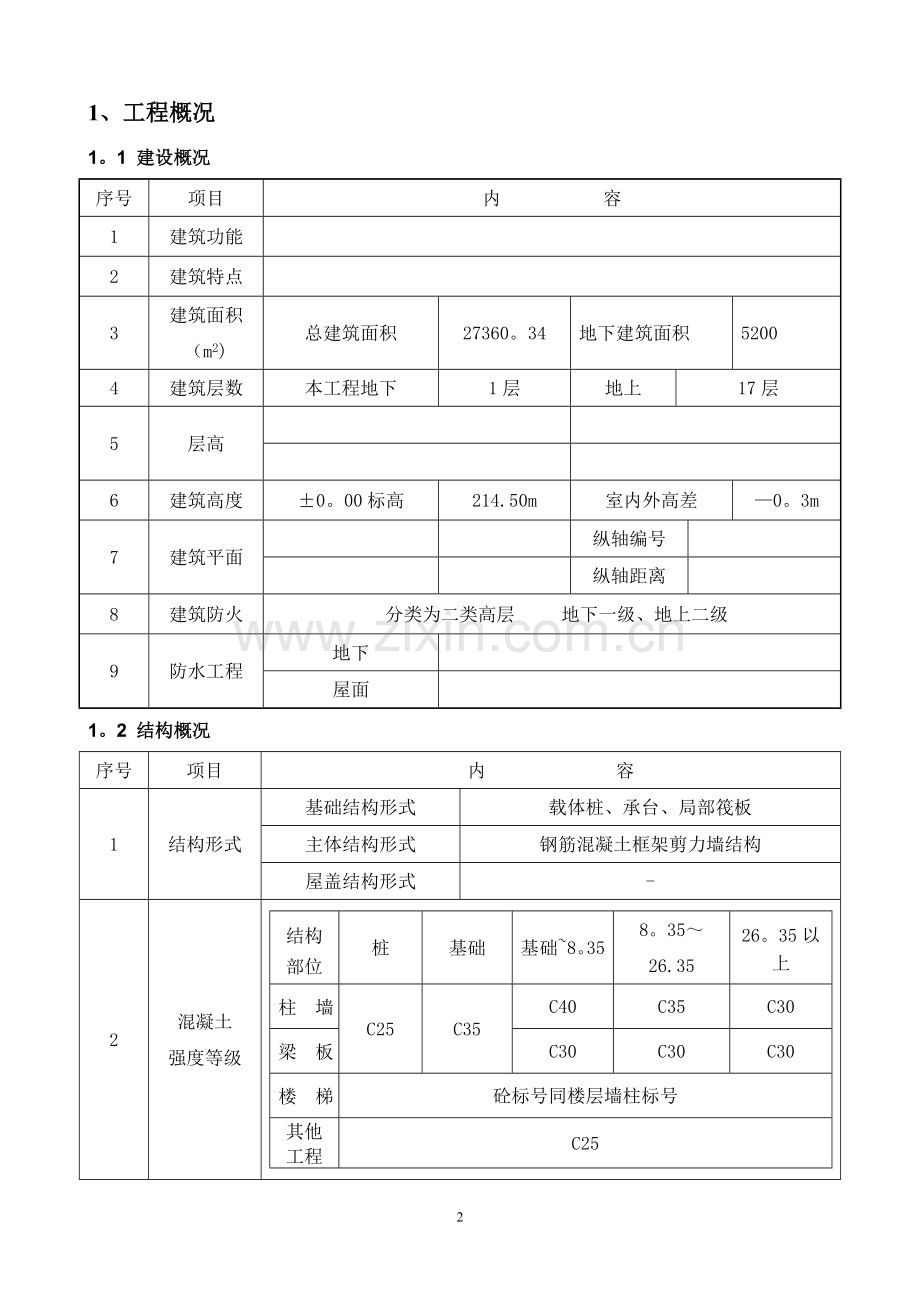 工程创优策划书(结构部分).doc_第2页