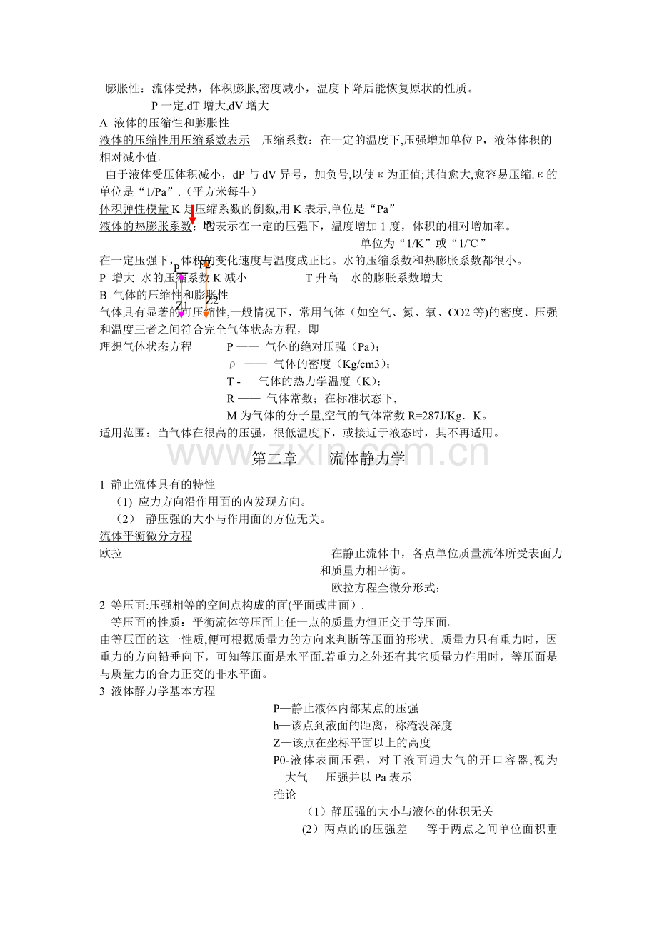 流体力学知识点总结.doc_第2页