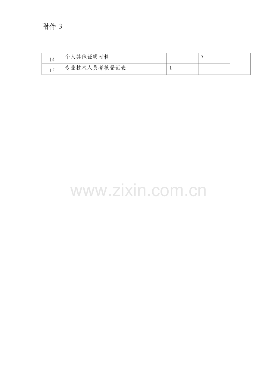 评审高级工程师申报材料清单.doc_第3页