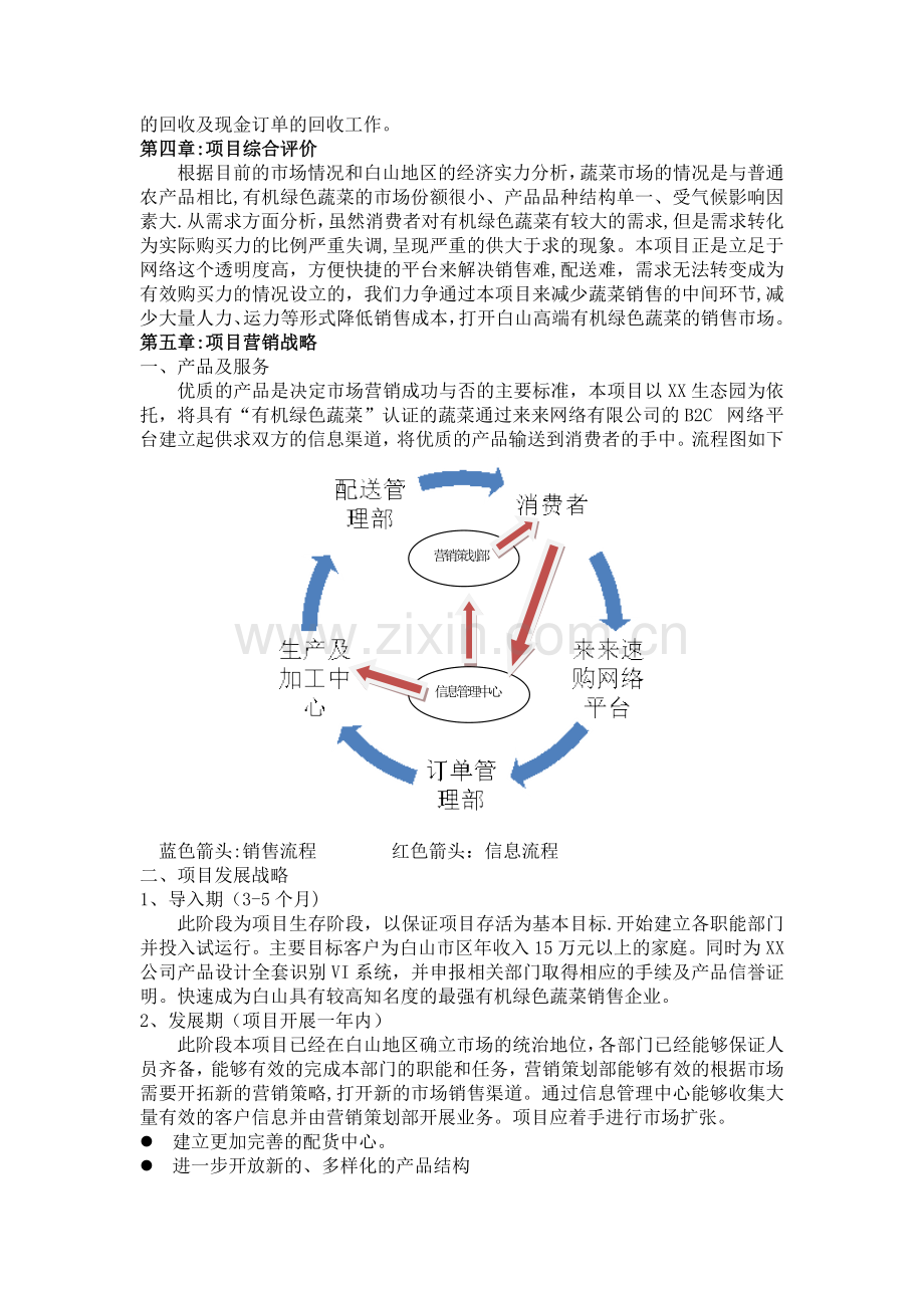 生态园有机蔬菜配送营销项目计划书.doc_第2页