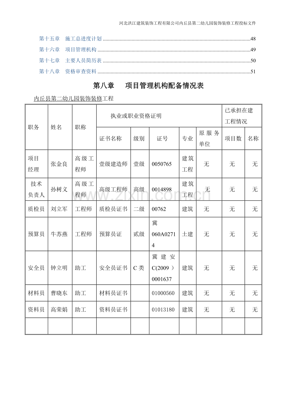 第二幼儿园装饰装修工程技术标.doc_第2页