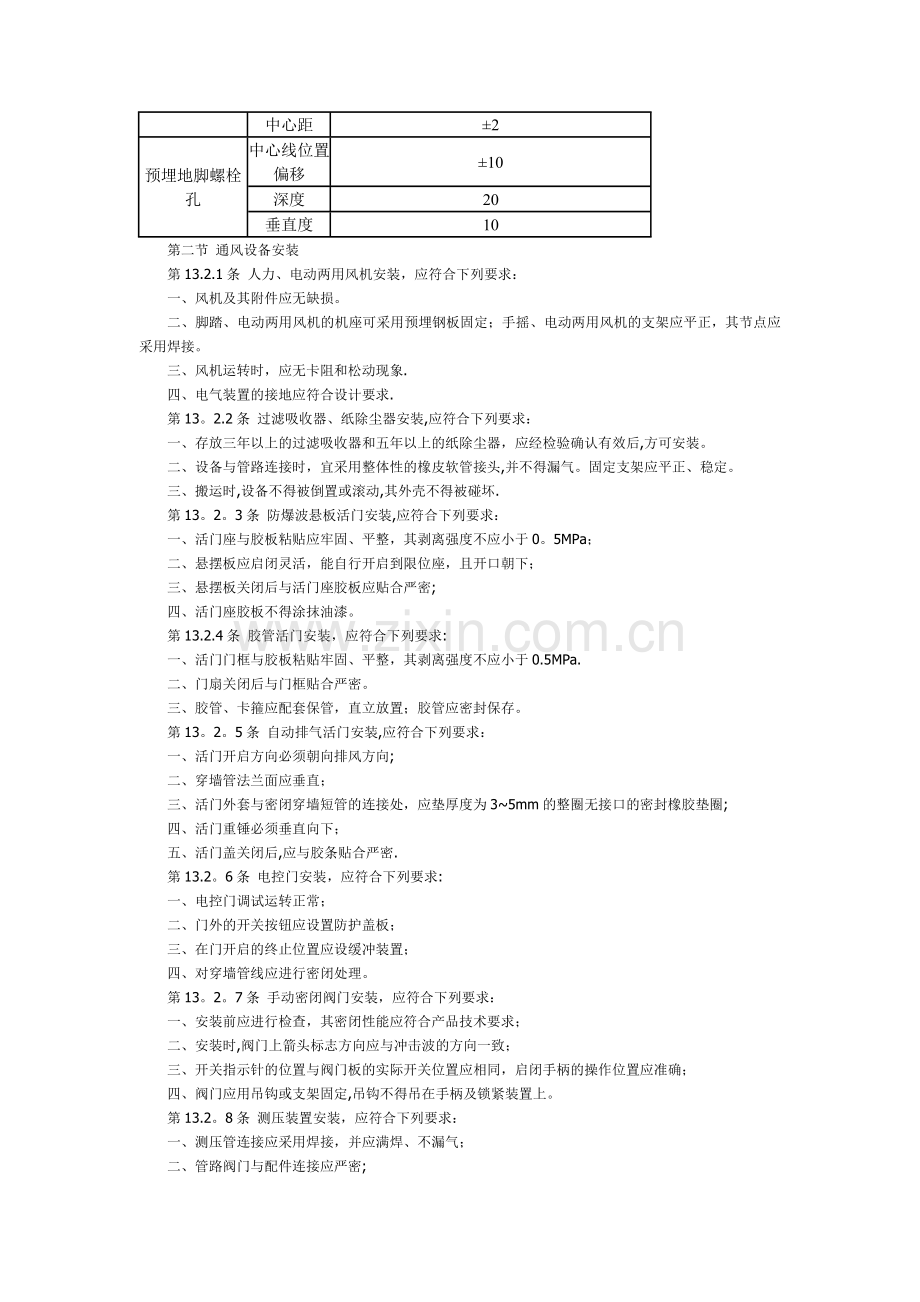 人防工程施工验收规范(安装).doc_第3页