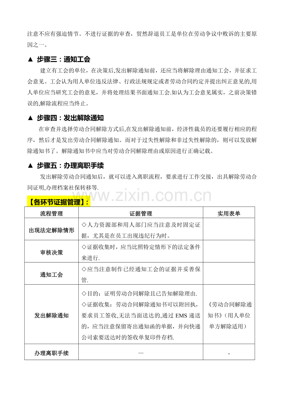 用人单位单方解除劳动合同管理流程.doc_第2页