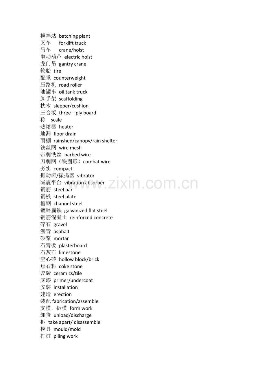 火电厂常用英语词汇总结.doc_第3页