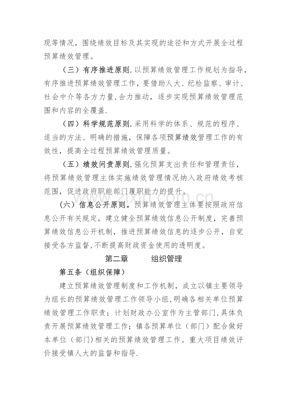 浦东新区南汇新城镇预算绩效管理办法.doc_第2页