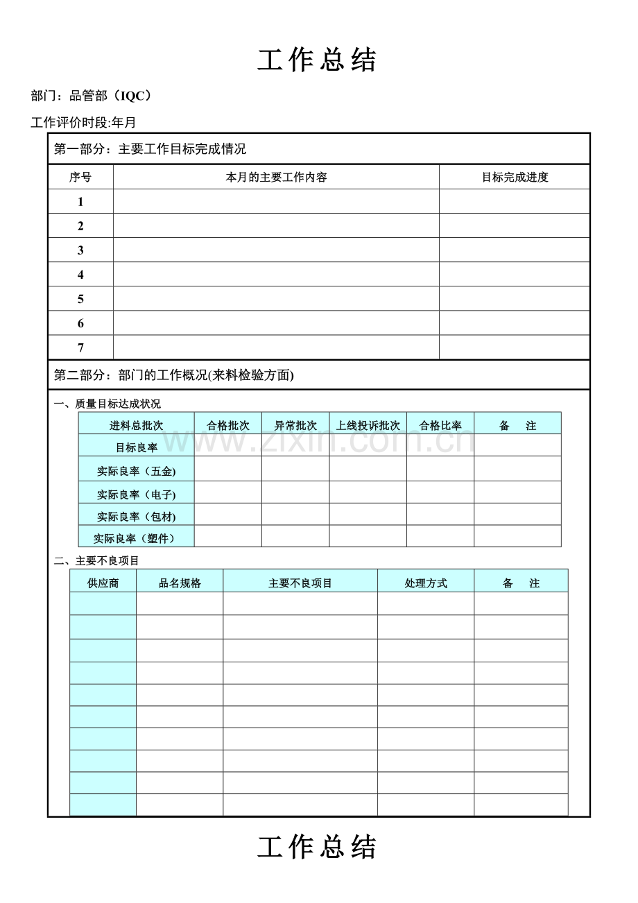 工作总结(IQC).doc_第1页