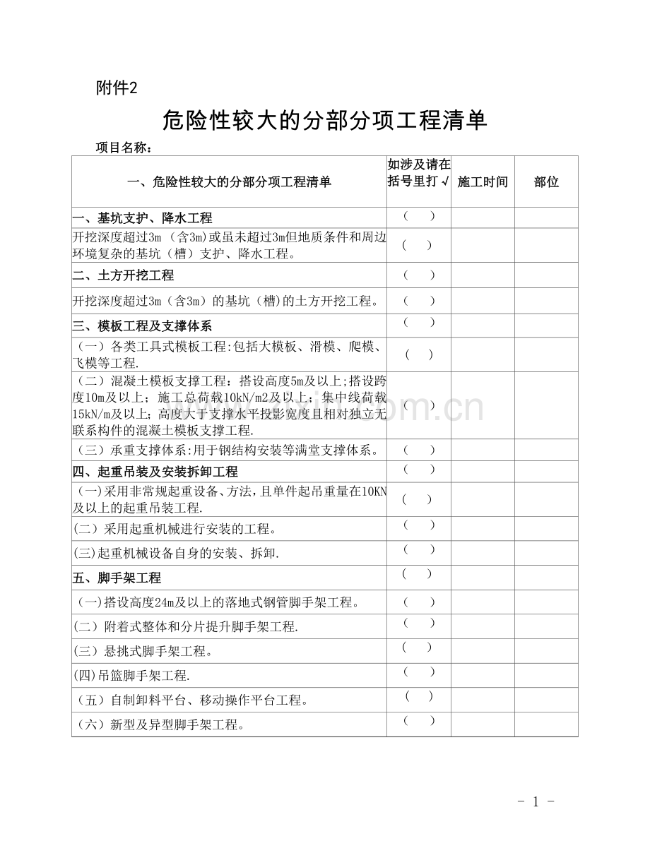 建设工程质量安全监督站“双随机”监督执法检查工作导则(试行)附表2-7.doc_第1页