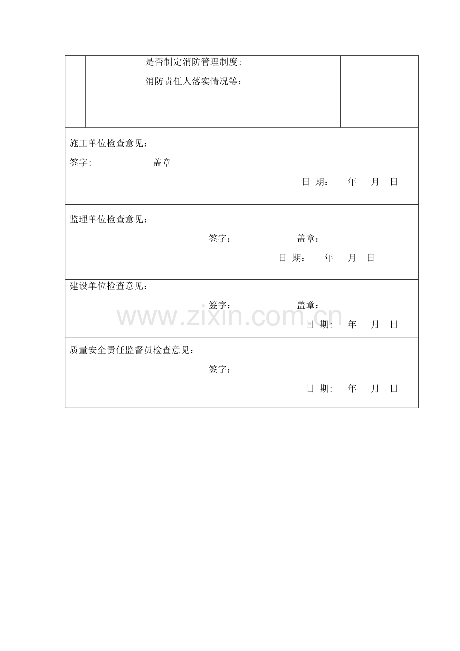 建设工程施工现场春节后复工安全检查表.doc_第3页