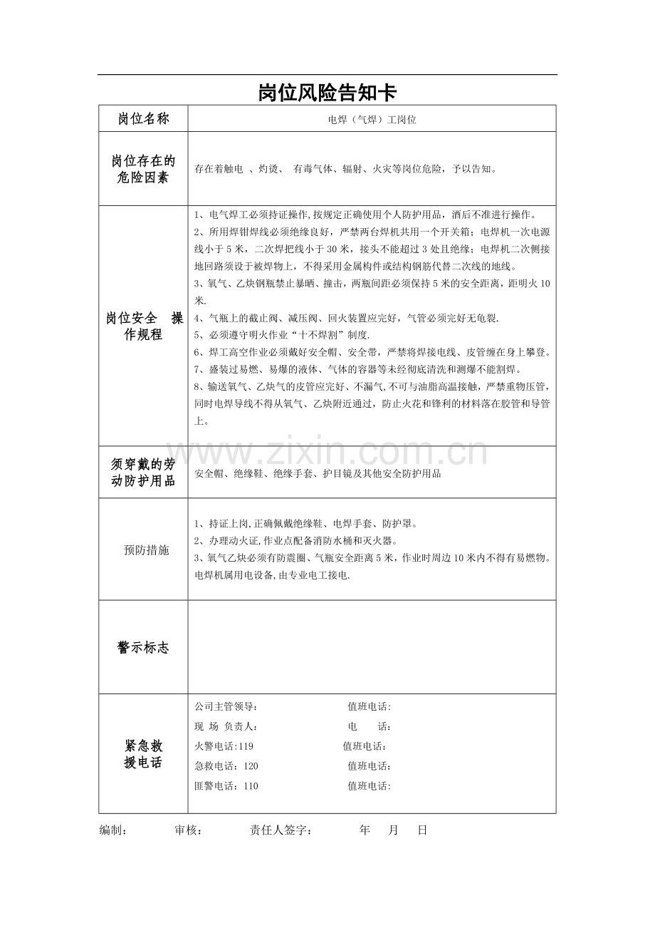 岗位风险告知卡(改).doc_第2页