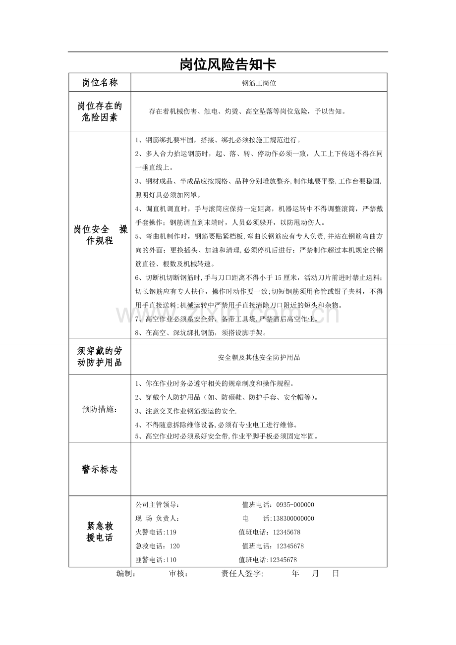 岗位风险告知卡(改).doc_第3页