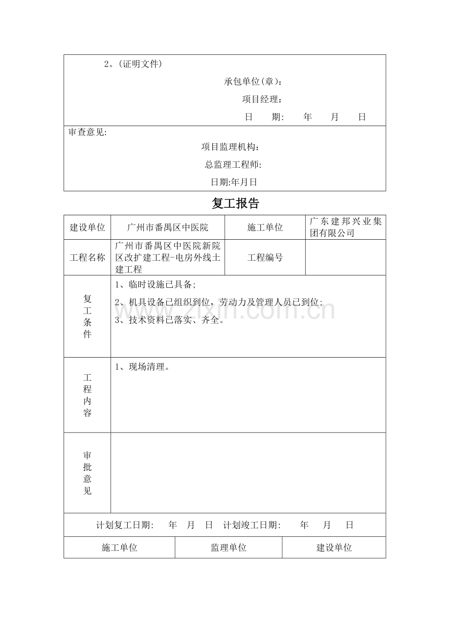 建筑工程停工报告.doc_第2页