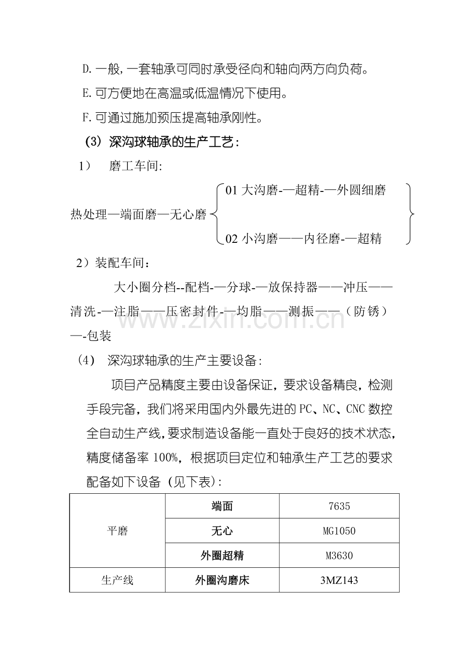 深沟球轴承项目计划书.doc_第2页